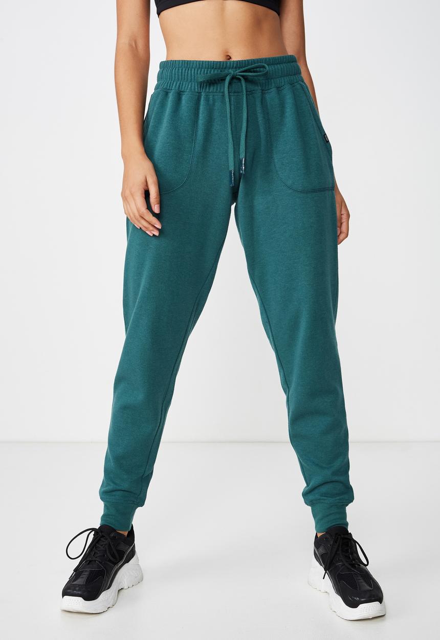 Cotton On - Gym track pants  - green