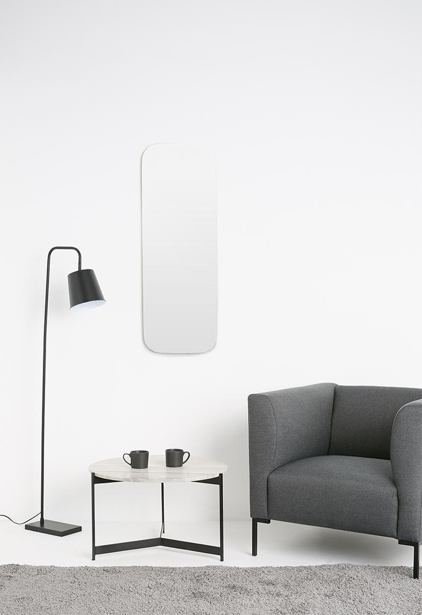 Native Decor - Rounded rectangular frameless mirror - regular