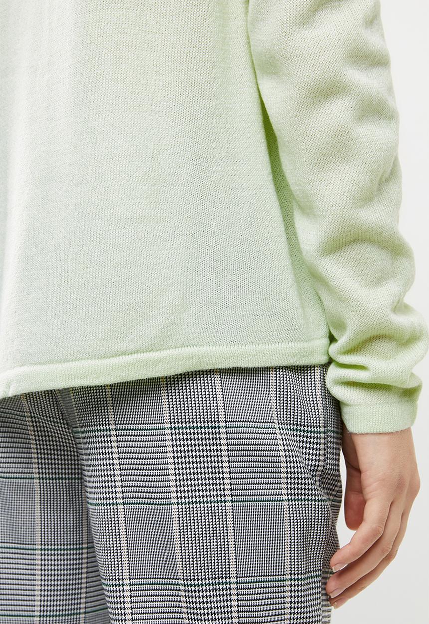 Jacqueline de Yong - Pandora longsleeve pullover knit - green