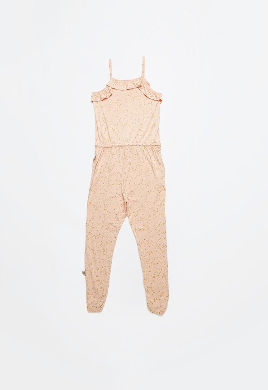 Pop Candy - Girls stretched jumpsuit - peach