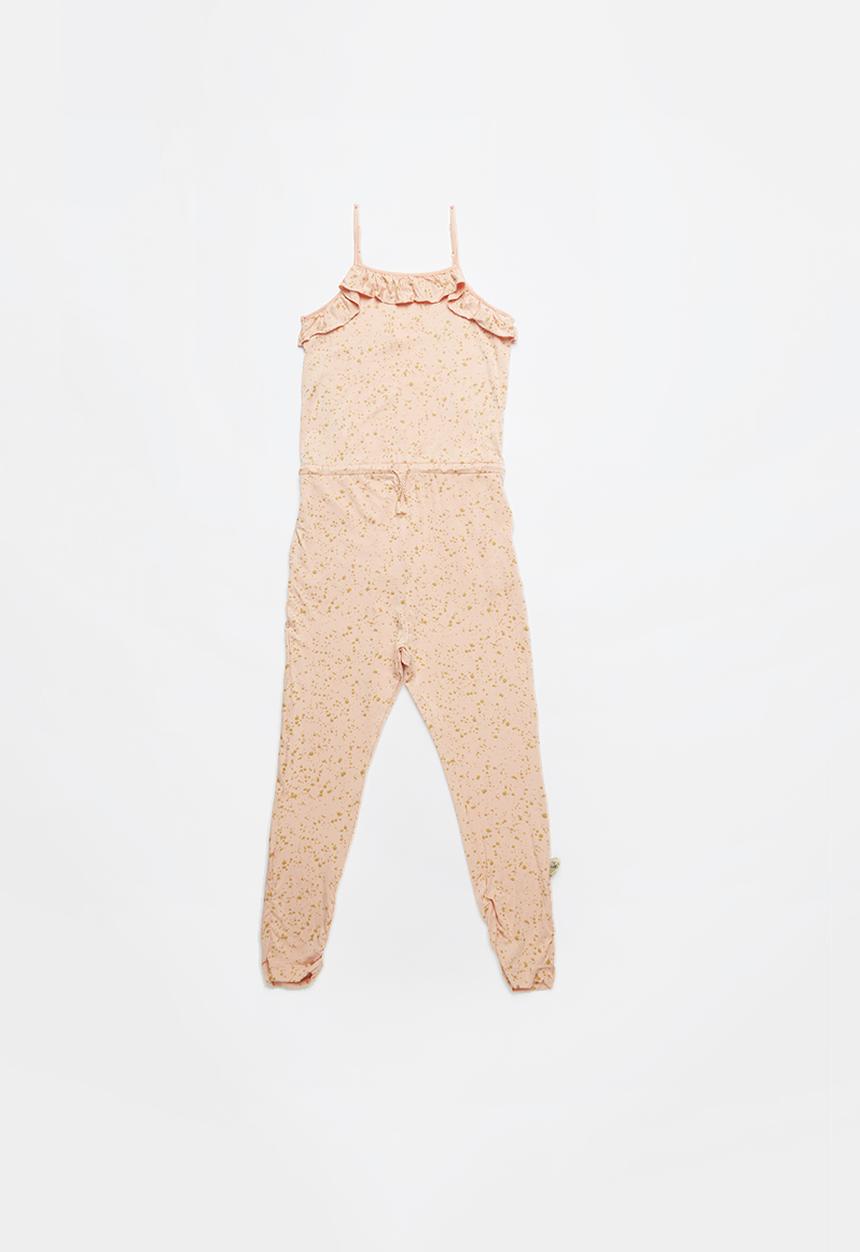Pop Candy - Girls stretched jumpsuit - peach