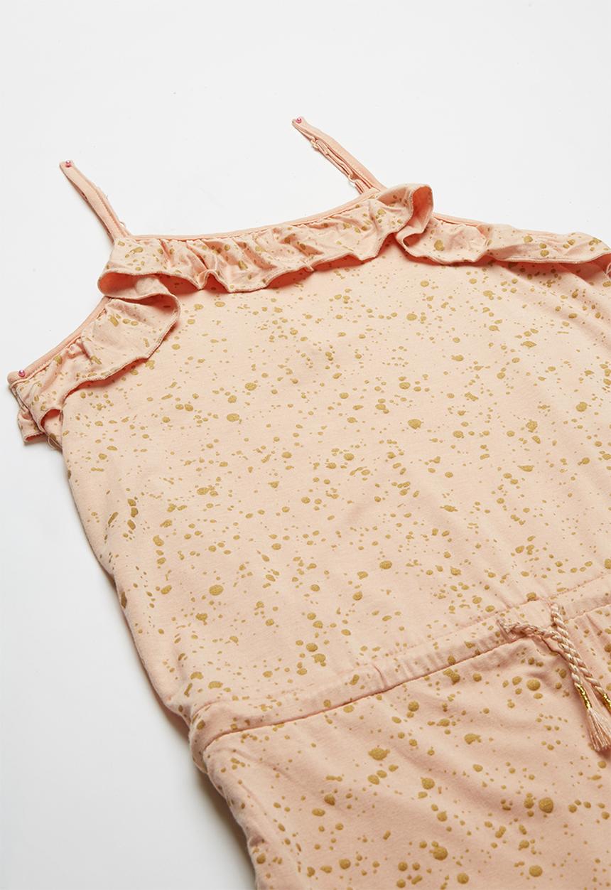 Pop Candy - Girls stretched jumpsuit - peach