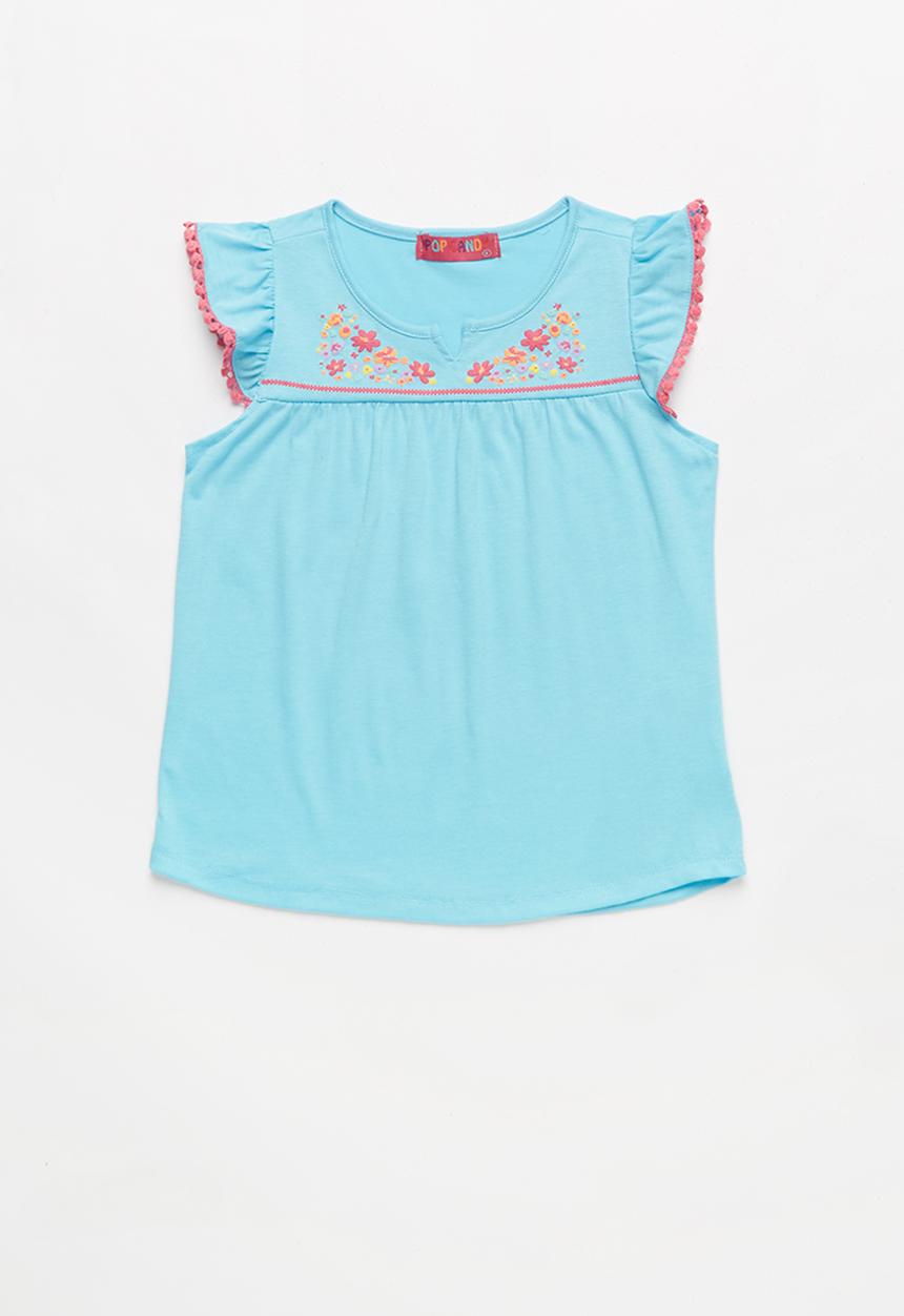 Pop Candy - Girls T-shirt - aqua