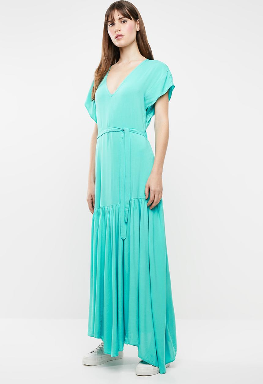 STYLE REPUBLIC - Oversized tier dress - blue