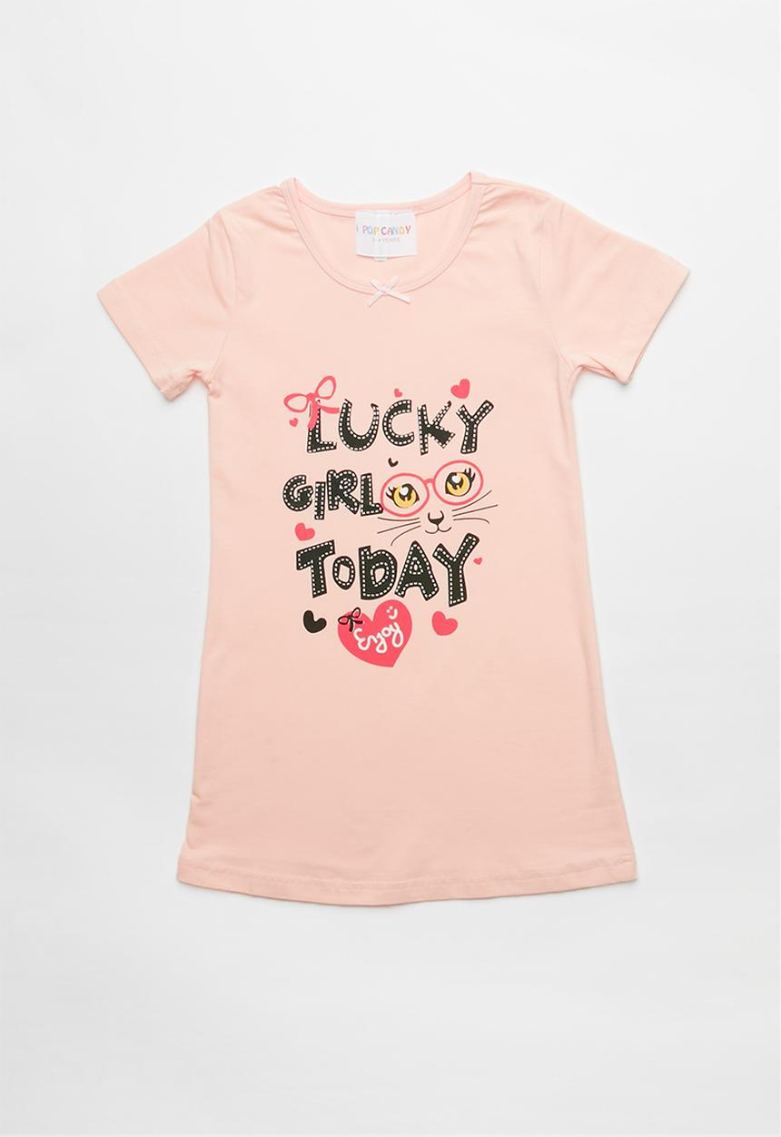 Pop Candy - Printed night dress - pink
