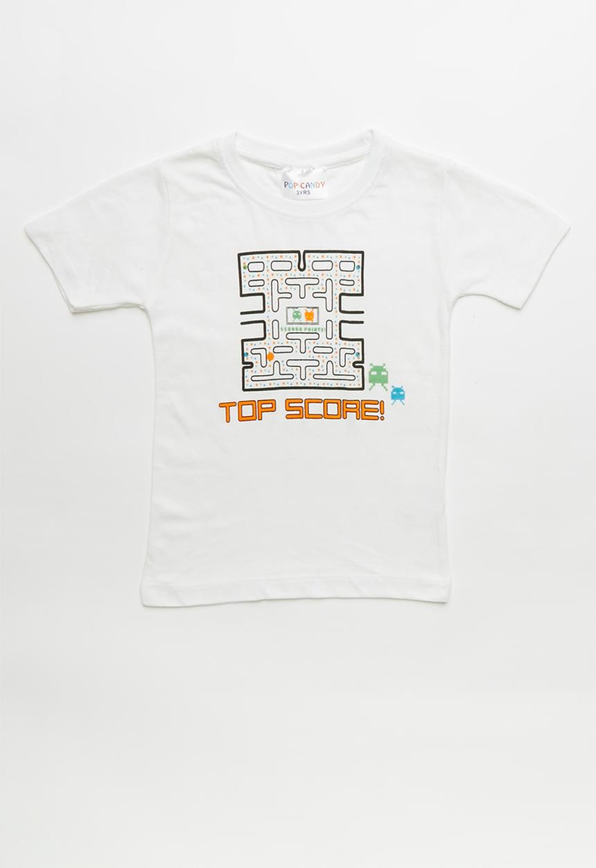 Pop Candy - Pre boys t-shirt - cream