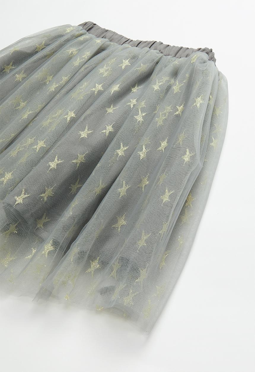 Pop Candy - Mesh skirt - grey