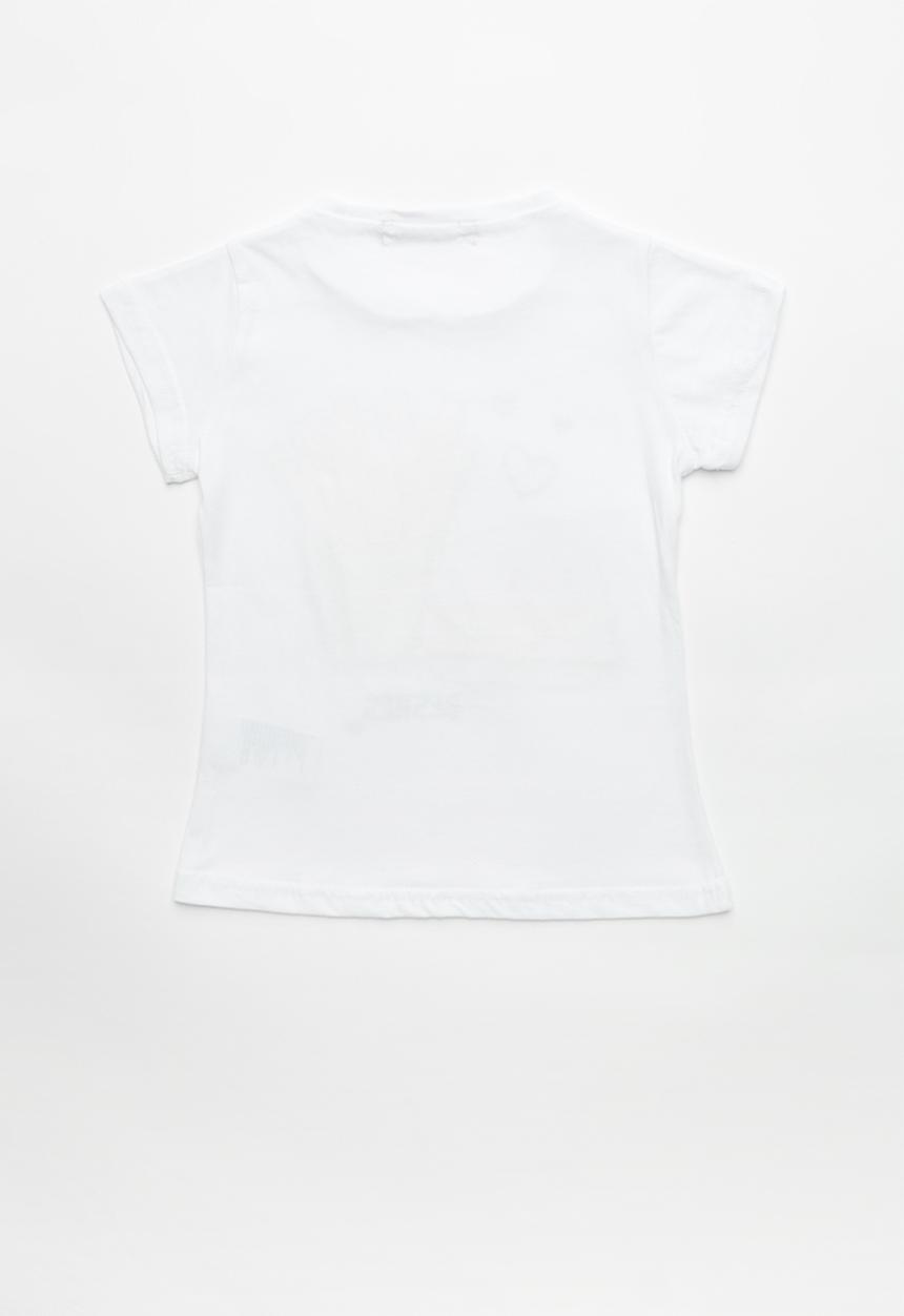 Pop Candy - Girls short sleeve tee - white