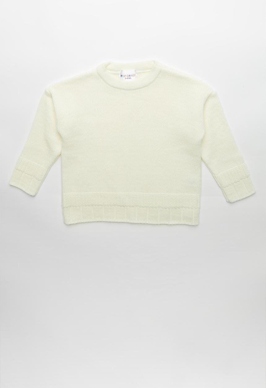 Pop Candy - Kids long sleeve knit - cream