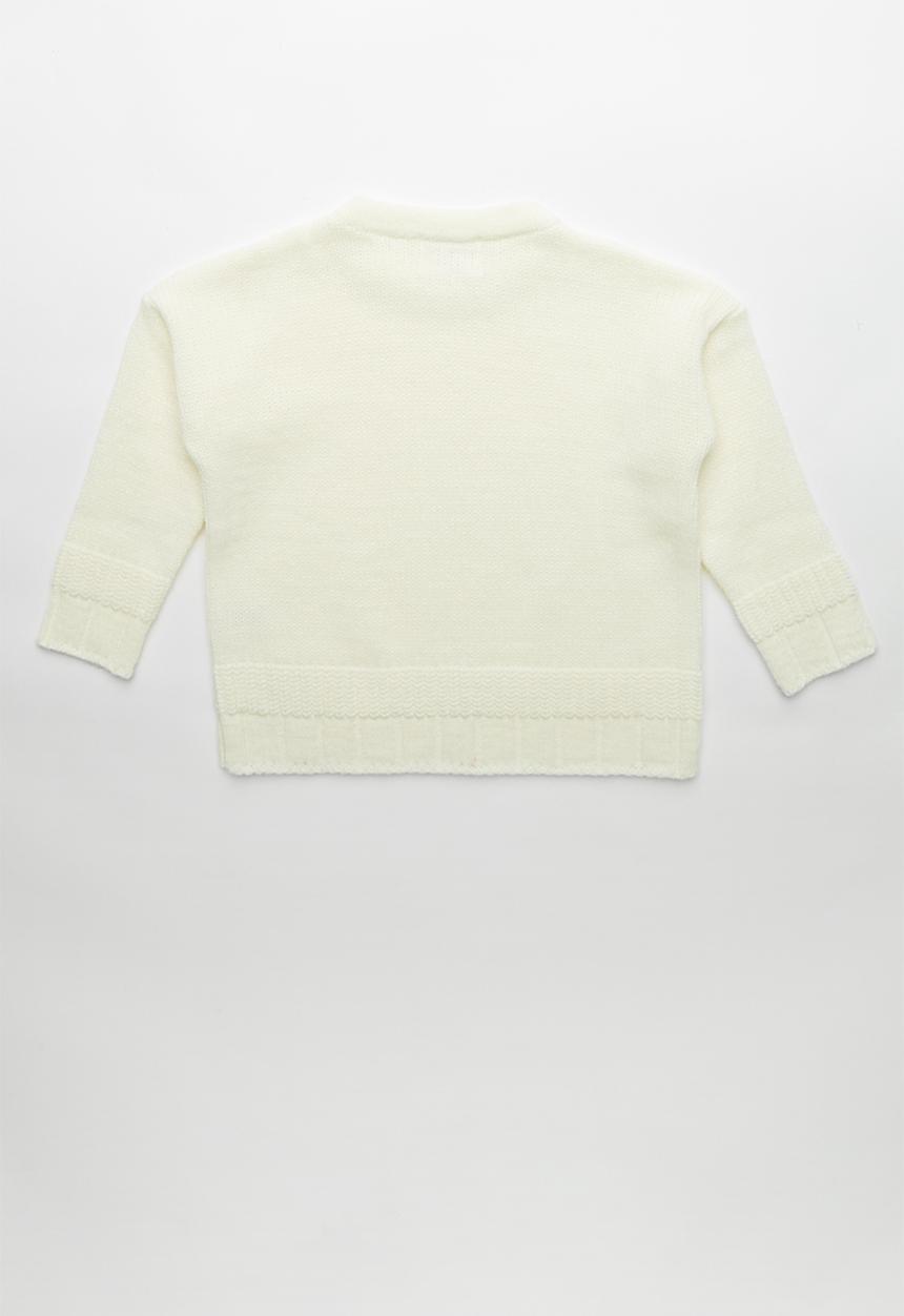 Pop Candy - Kids long sleeve knit - cream