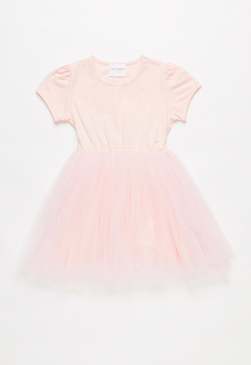 Pop Candy - Girls light pink dress - pink