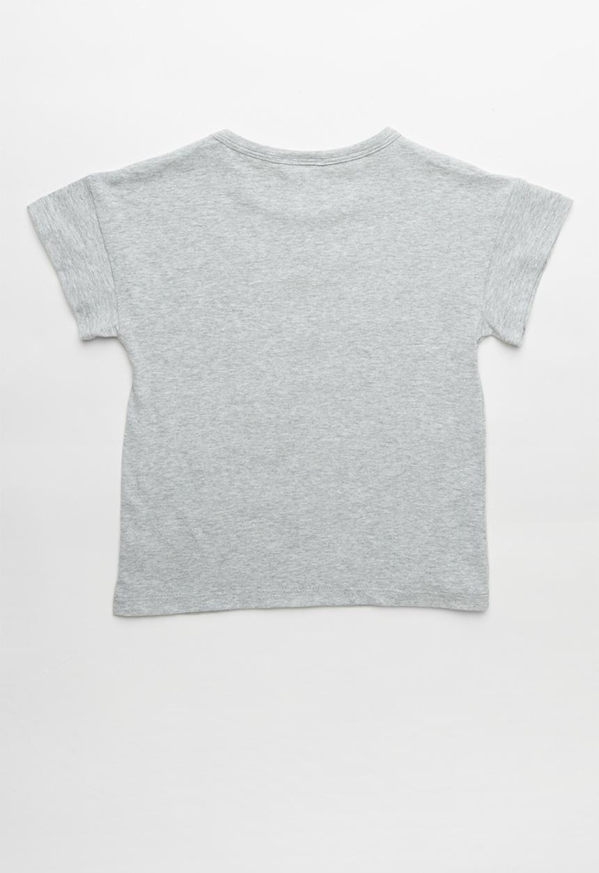 Pop Candy - Boys printed T-shirt - grey 