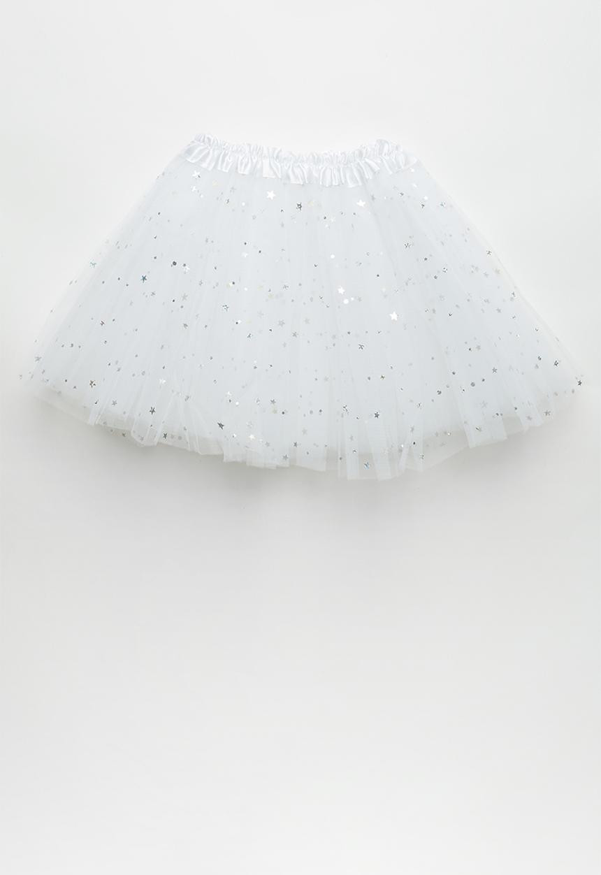 Pop Candy - Mesh tutu skirt - white