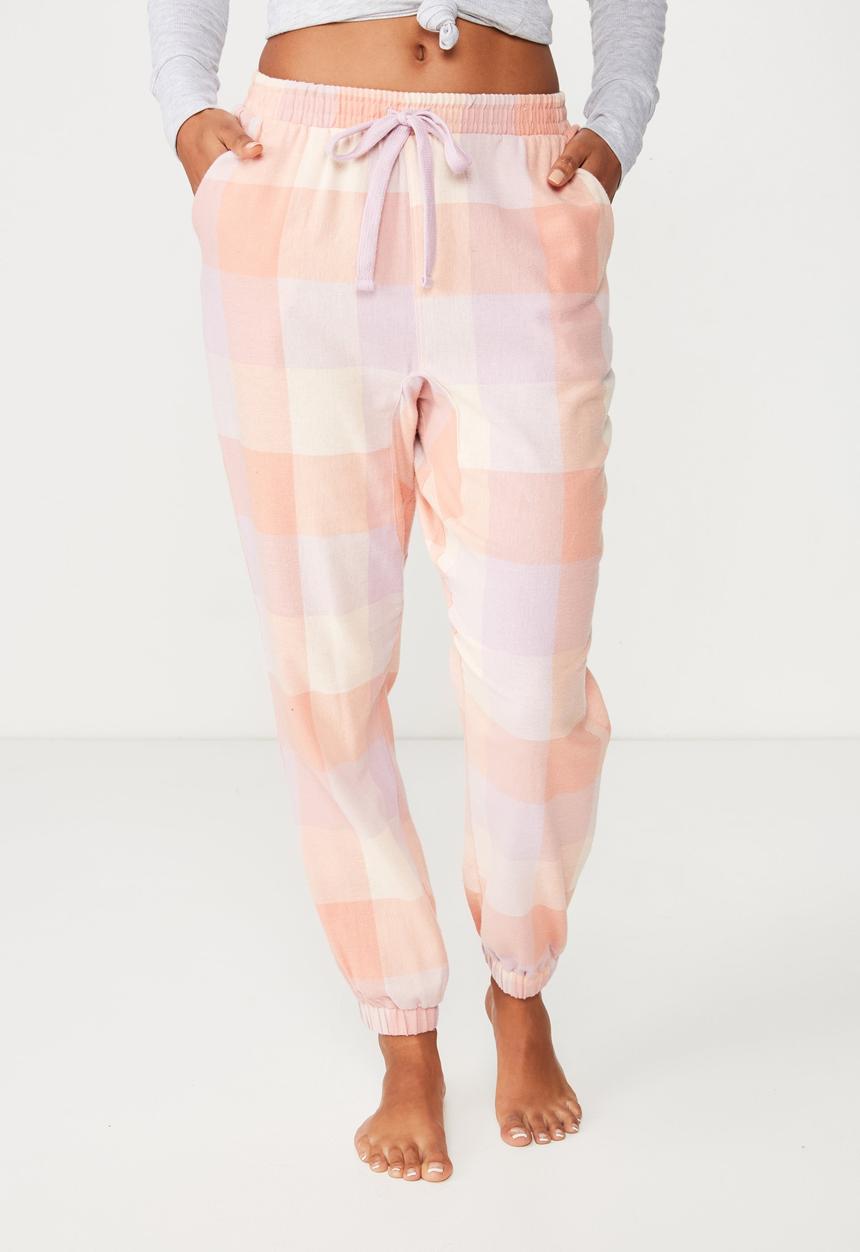 Cotton On - Dropped flannel pant  - multi 