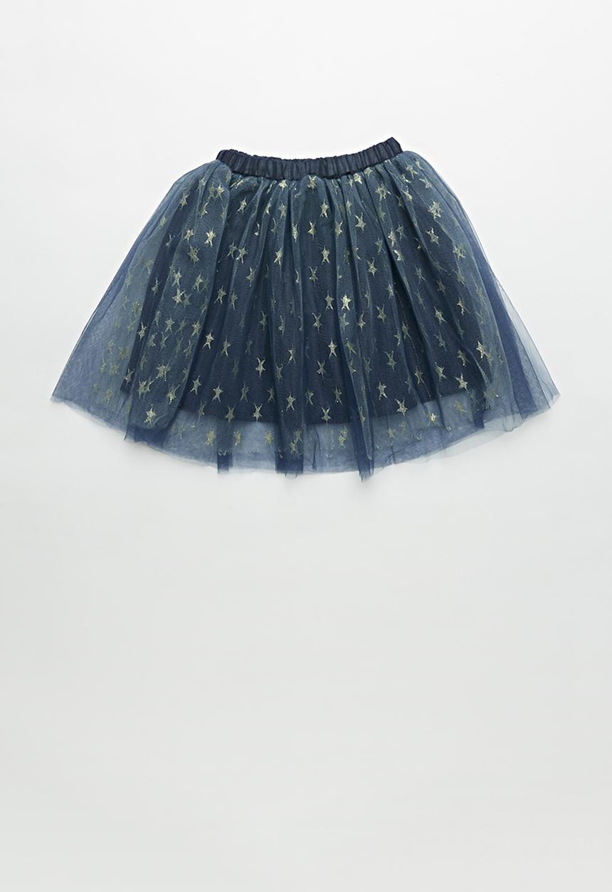 Pop Candy - Mesh skirt - blue