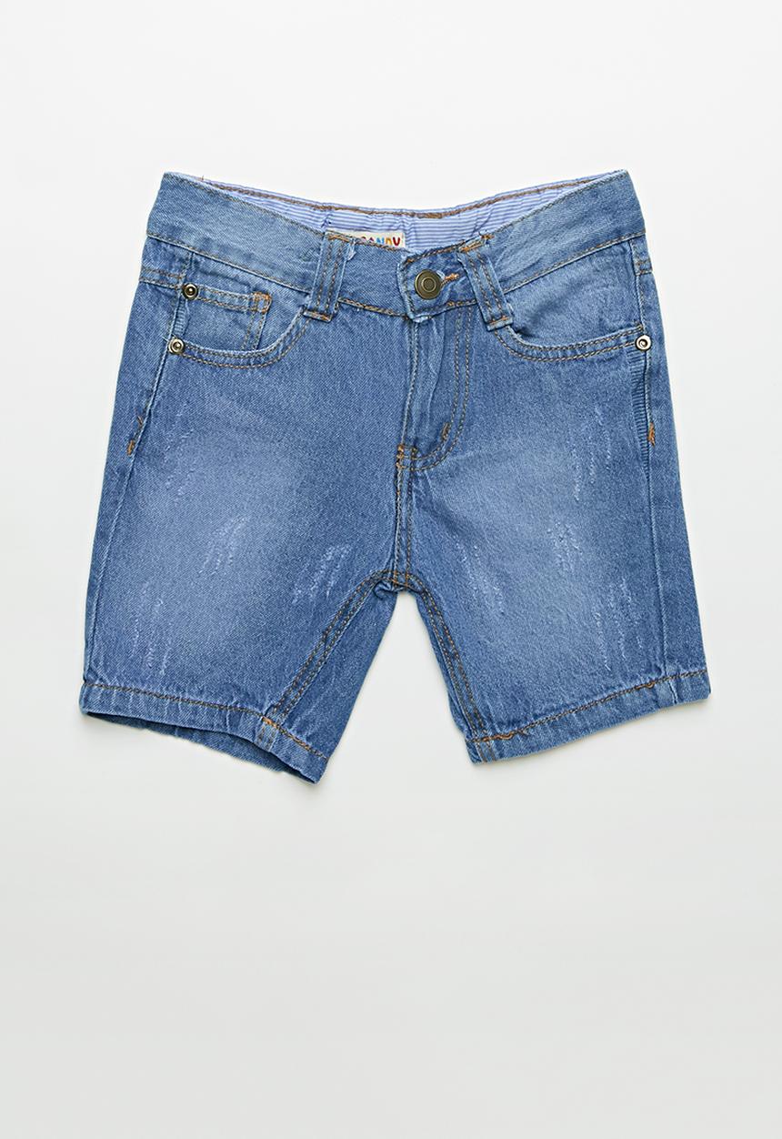 Pop Candy - Boys denim shorts - blue