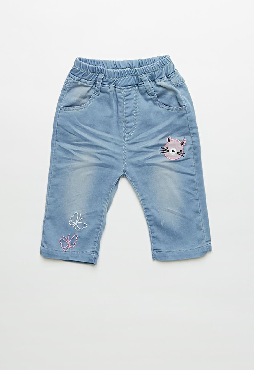 Pop Candy - Infant girls jeans - blue