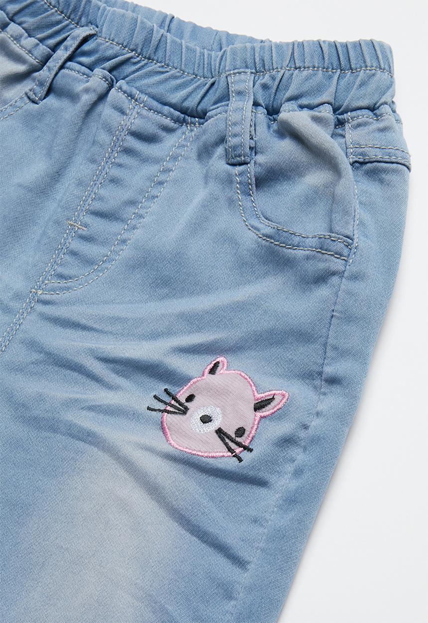 Pop Candy - Infant girls jeans - blue