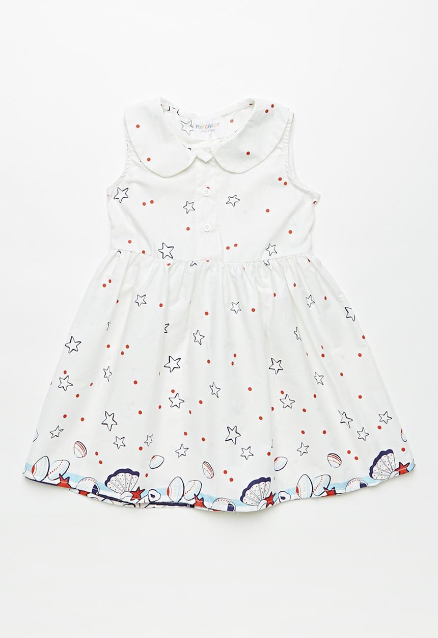 Pop Candy - Girls seashell printed dress - multi