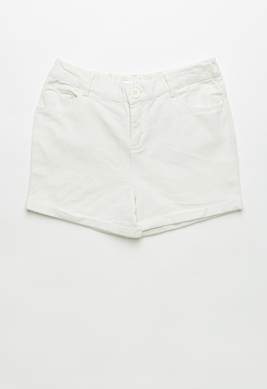 Pop Candy - White girls short - white