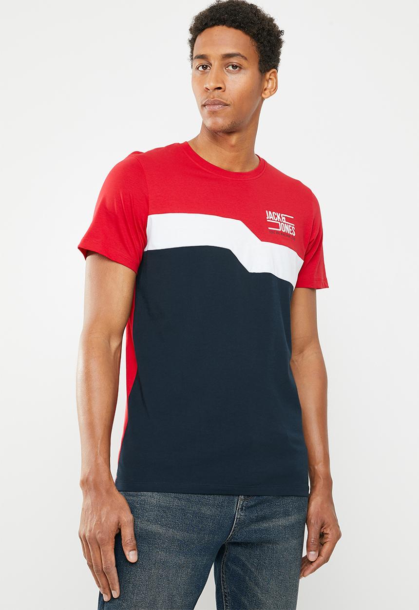 Jack & Jones - Mikkel crew neck tee - multi