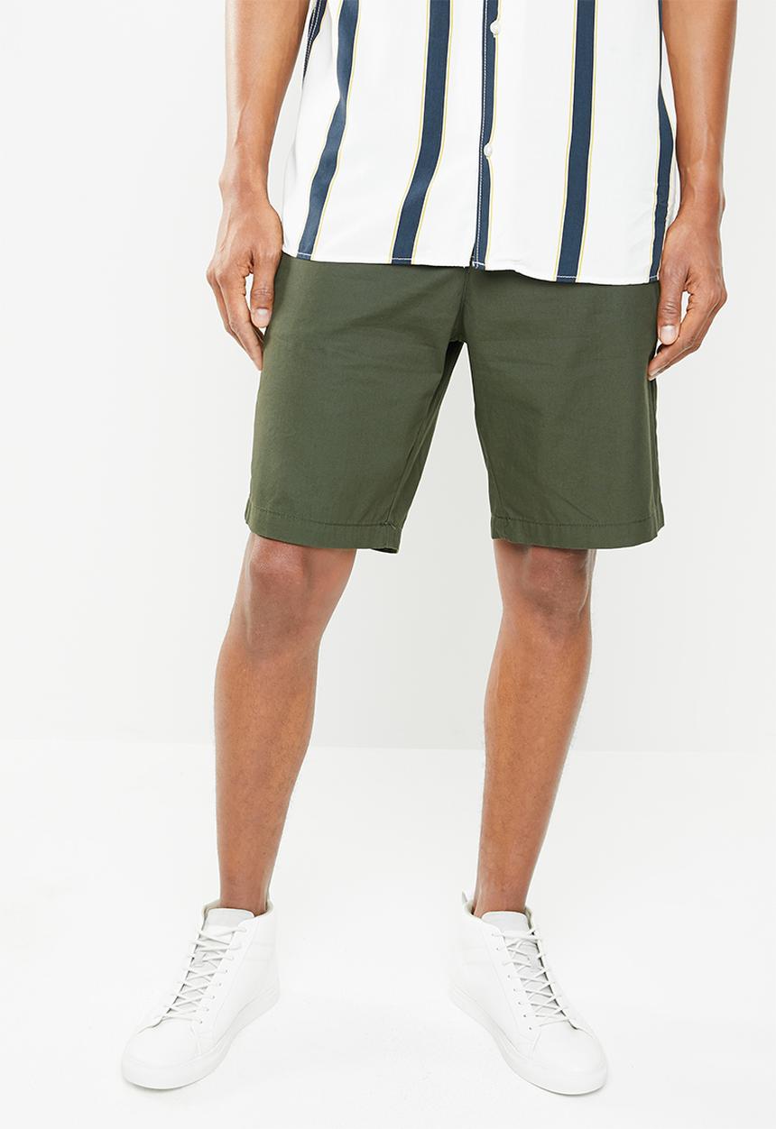 STYLE REPUBLIC - Twill shorts - green