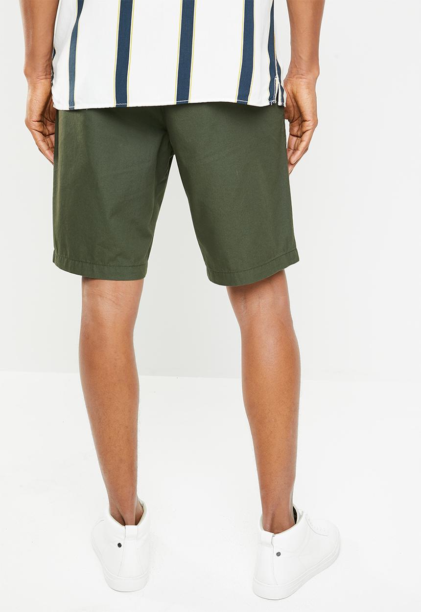 STYLE REPUBLIC - Twill shorts - green