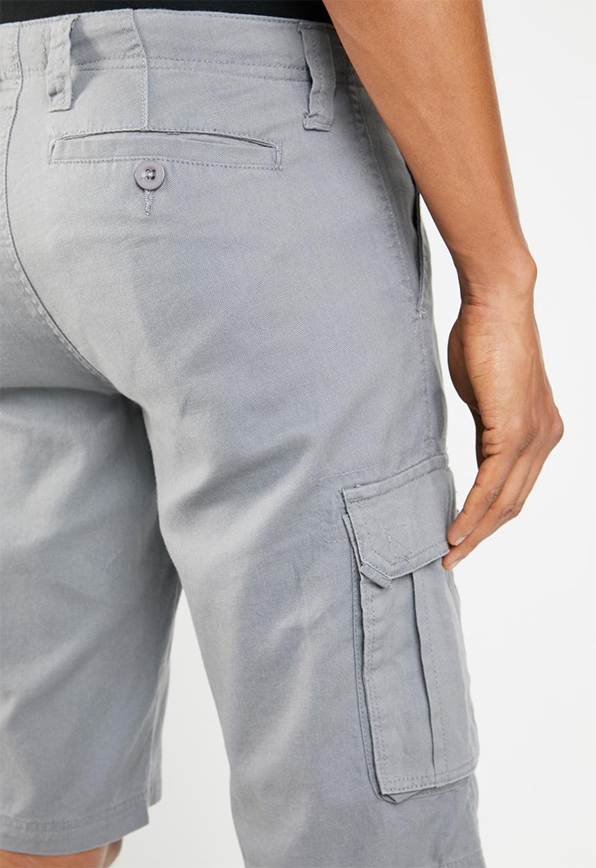 STYLE REPUBLIC - Cargo shorts - grey