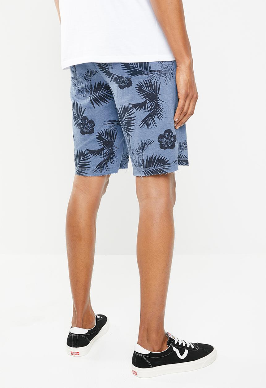 STYLE REPUBLIC - Printed Jordan shorts - blue