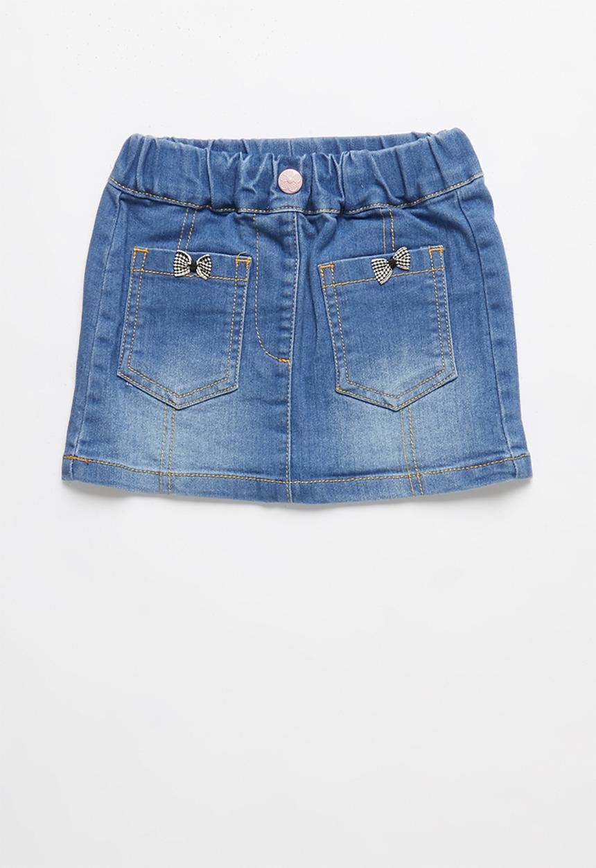 Pop Candy - Denim skirt - blue