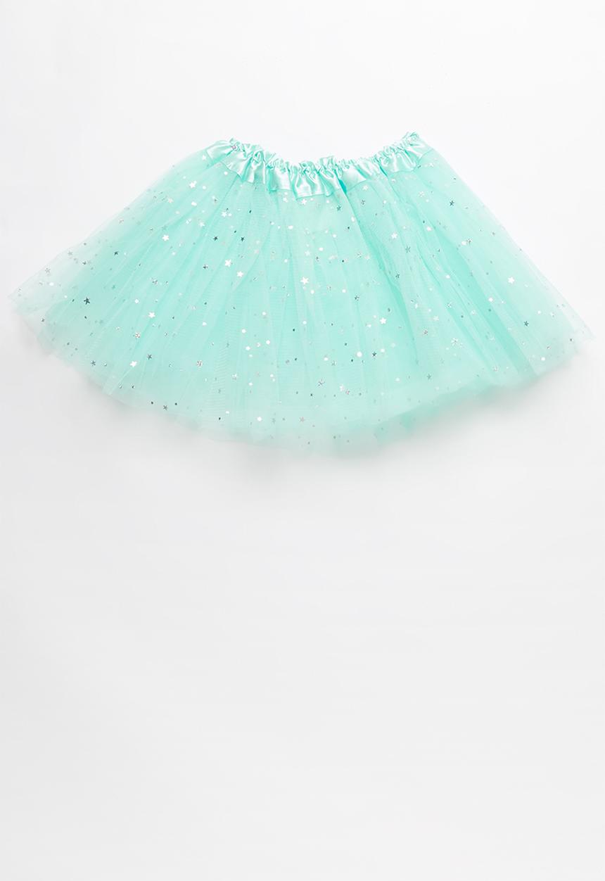 Pop Candy - Mesh skirt - turquoise