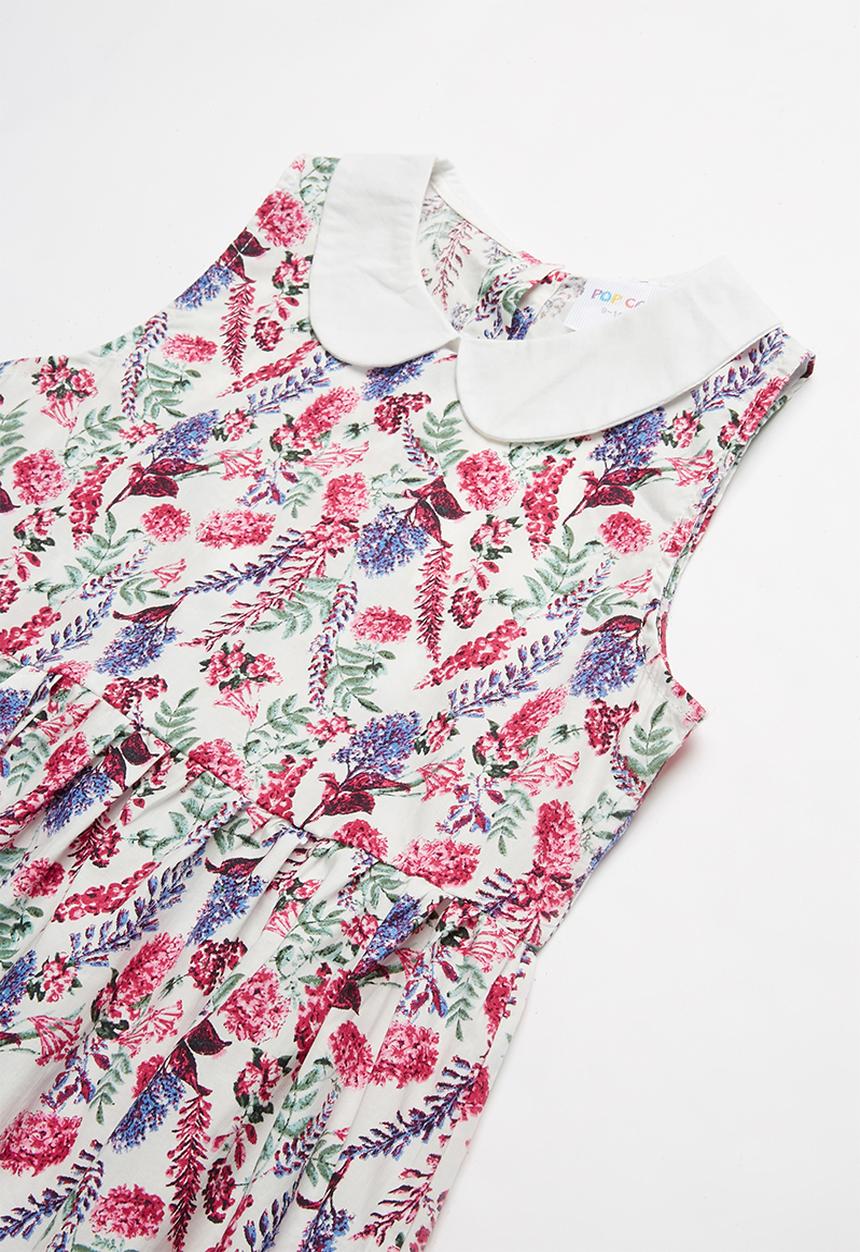 Pop Candy - Girls collared dress - multi