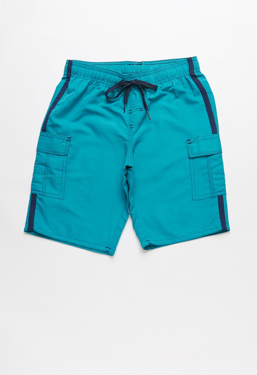Pop Candy - Boys beach bermuda shorts - blue