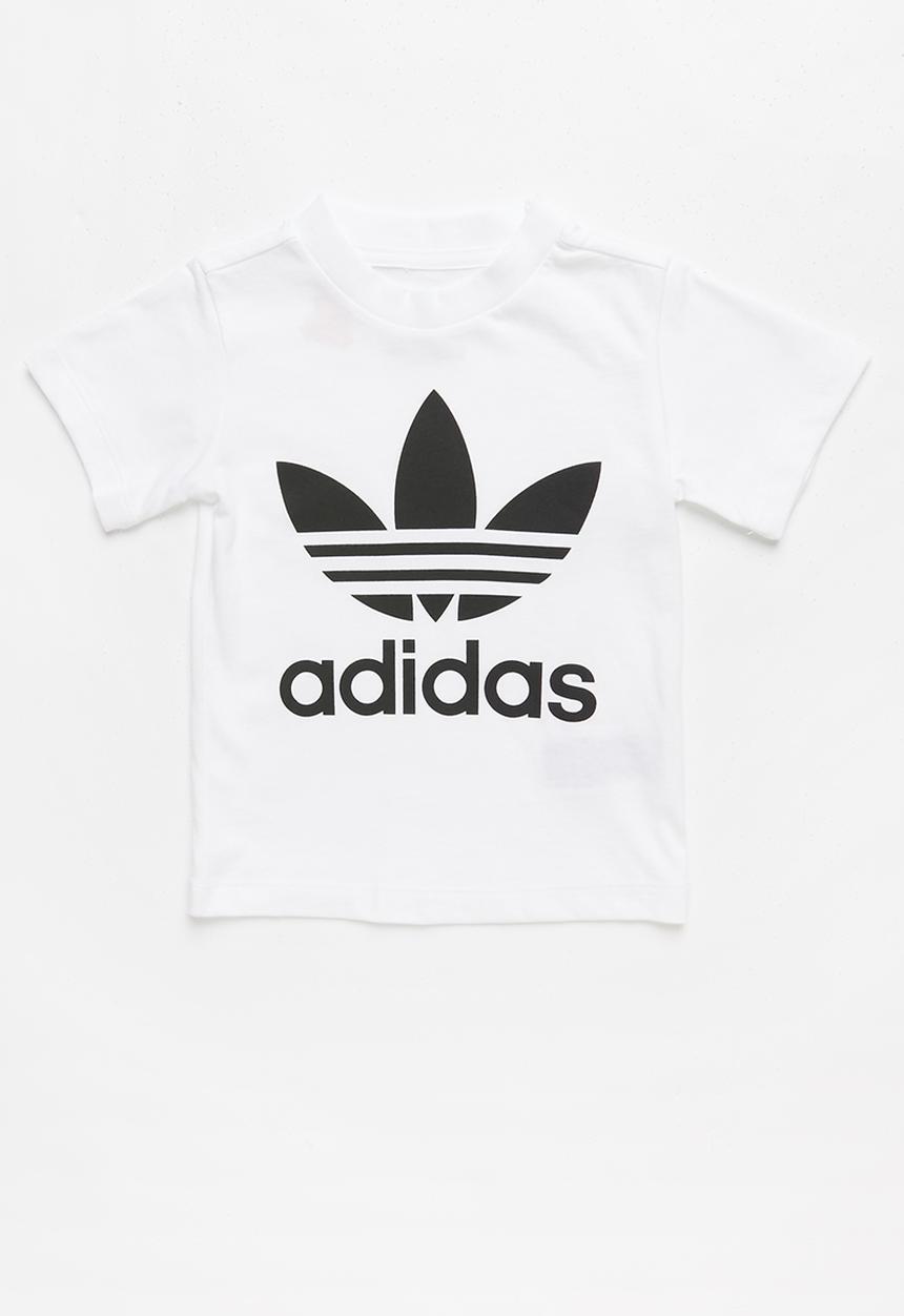 adidas Originals - Trefoil tee adidas - white & black