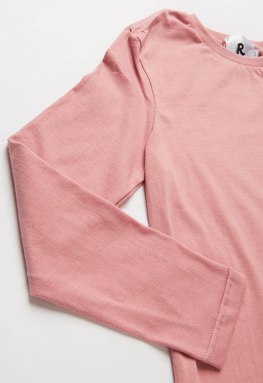 Rebel Republic - Kids 2 pack long sleeve top - white & pink