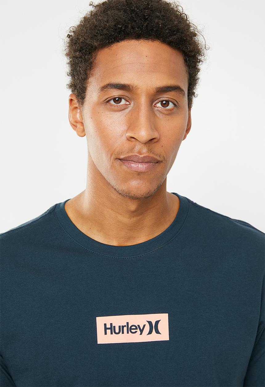 Hurley - One & only small box tee - navy