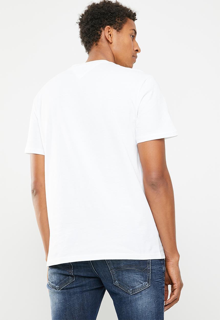 Tommy Hilfiger - Tjm essential box logo tee - white