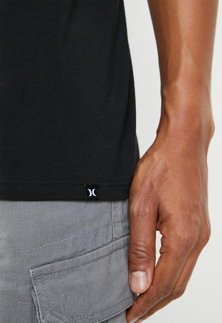 Hurley - OAO gradient tee - black