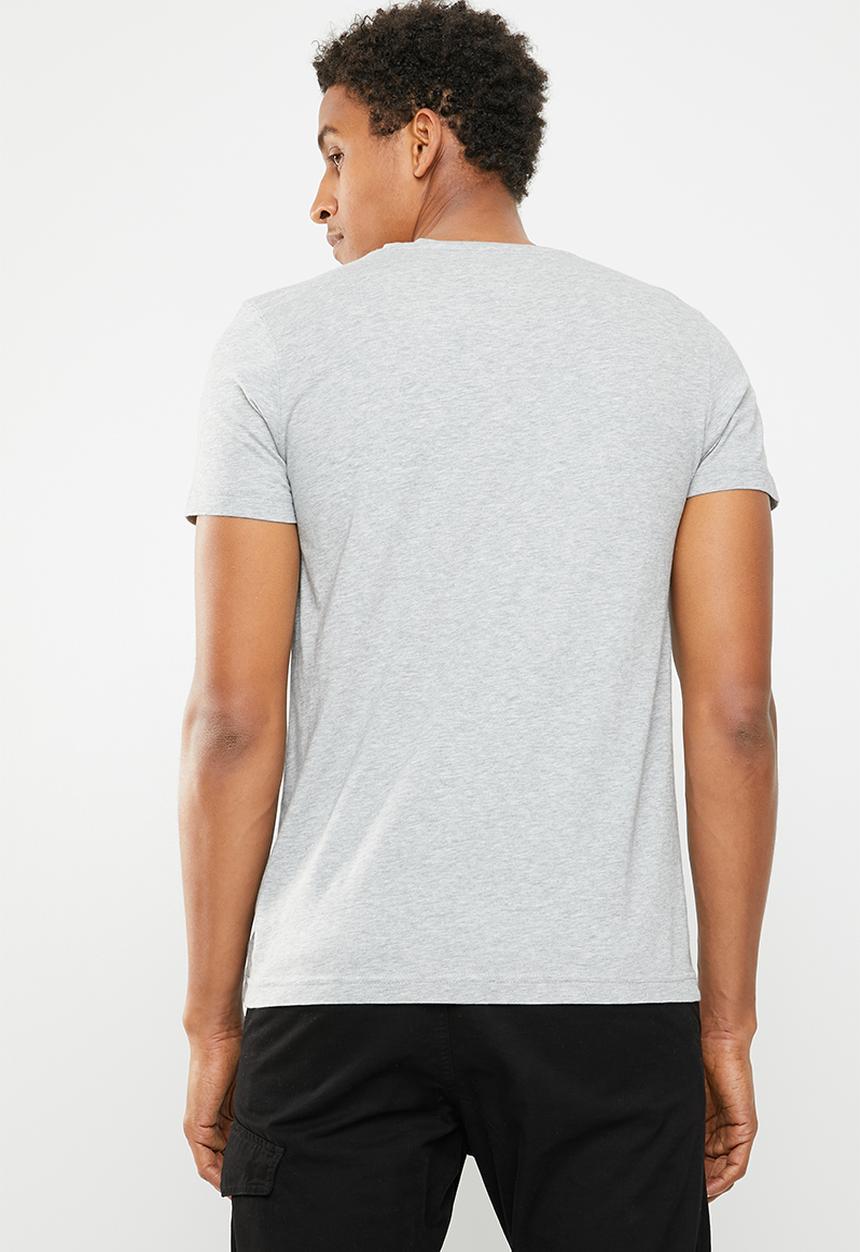Tommy Hilfiger - Stripe hilfiger tee - grey