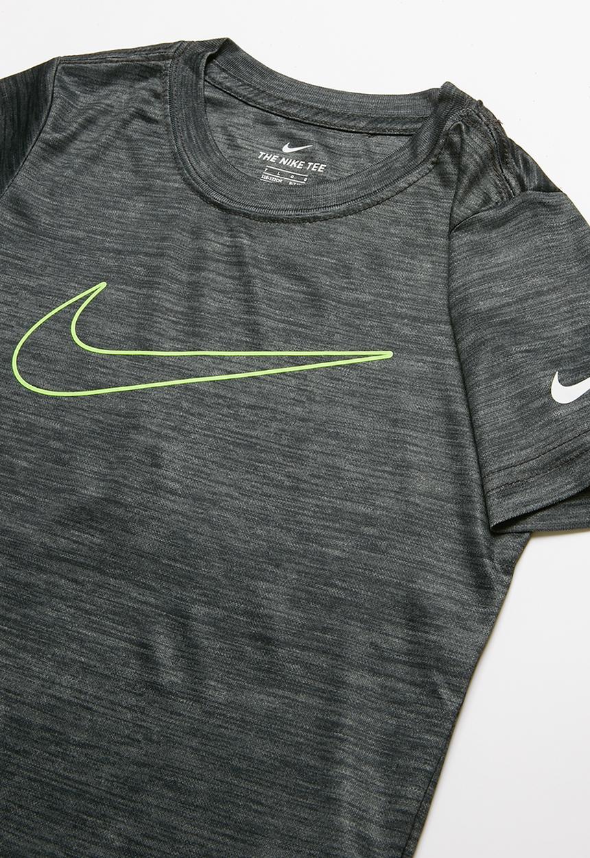 Nike - Nkb faux crossdye swoosh T-shirt - green