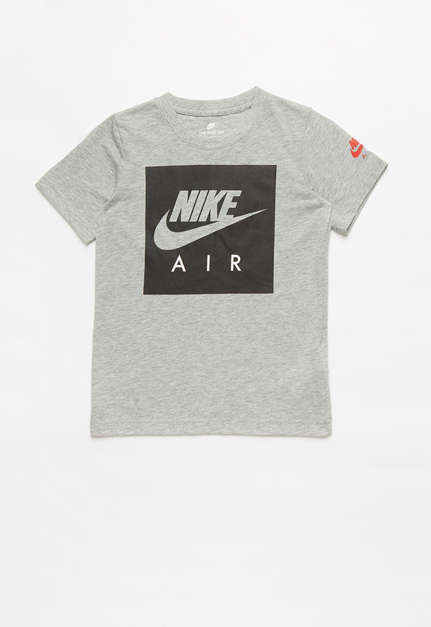 Nike - Nkb Nike Air box logo short sleeve T-shirt - grey