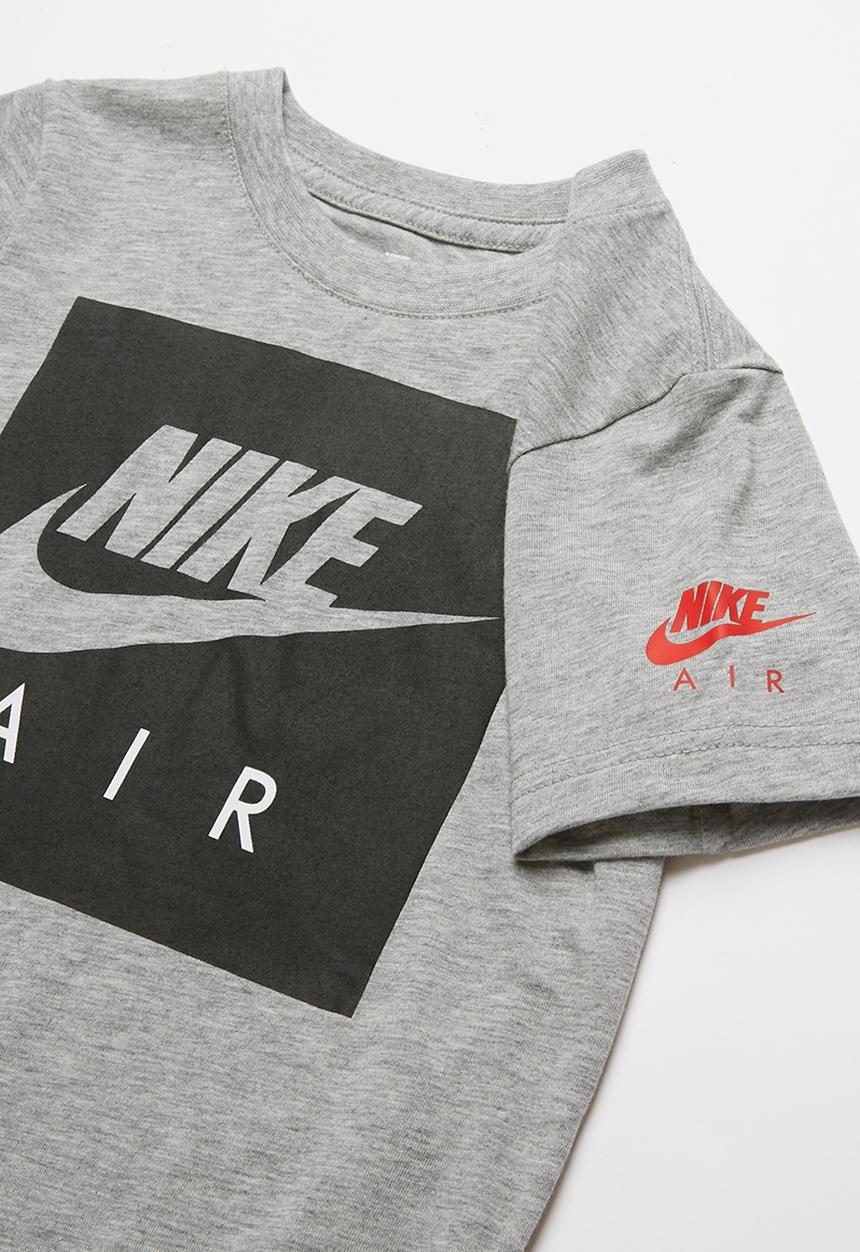 Nike - Nkb Nike Air box logo short sleeve T-shirt - grey