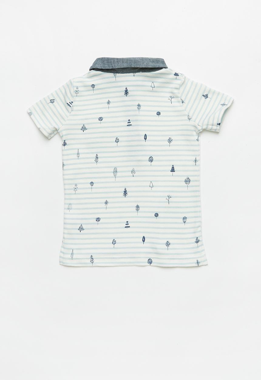 Pop Candy - Baby boys polo shirt - white