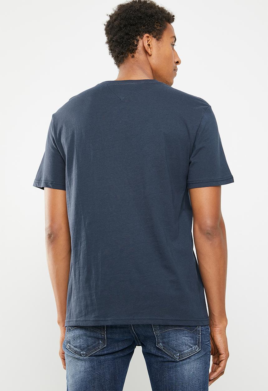 Tommy Hilfiger - Tjm essential box logo tee - navy