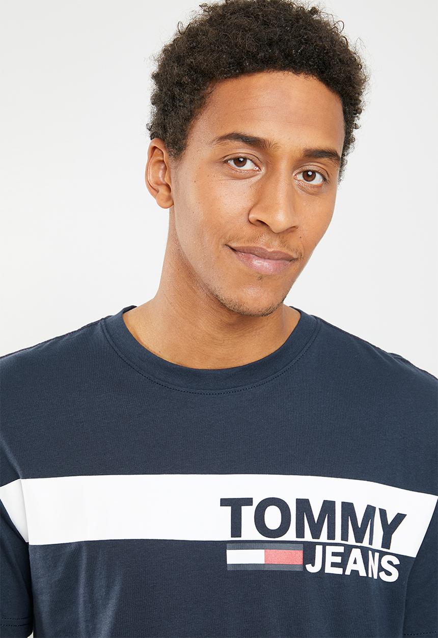 Tommy Hilfiger - Tjm essential box logo tee - navy