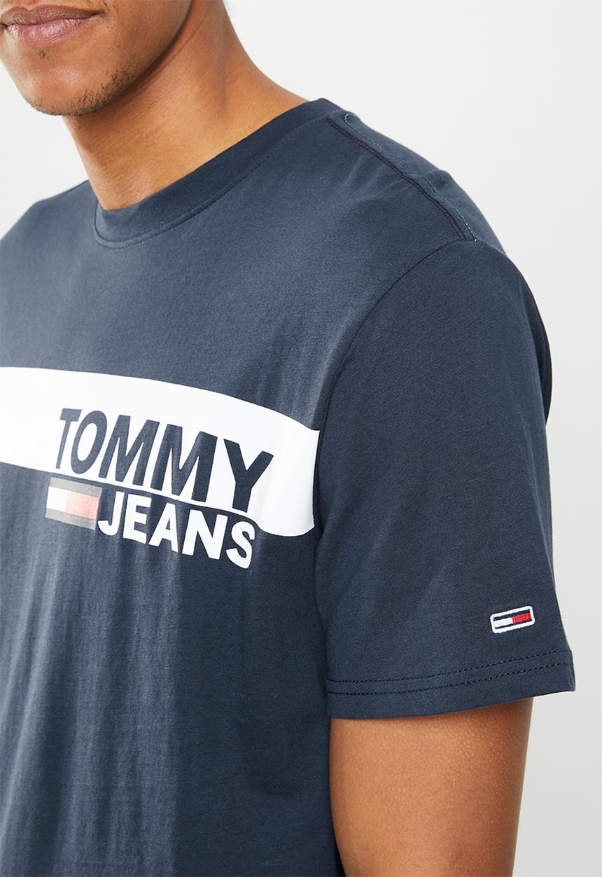 Tommy Hilfiger - Tjm essential box logo tee - navy