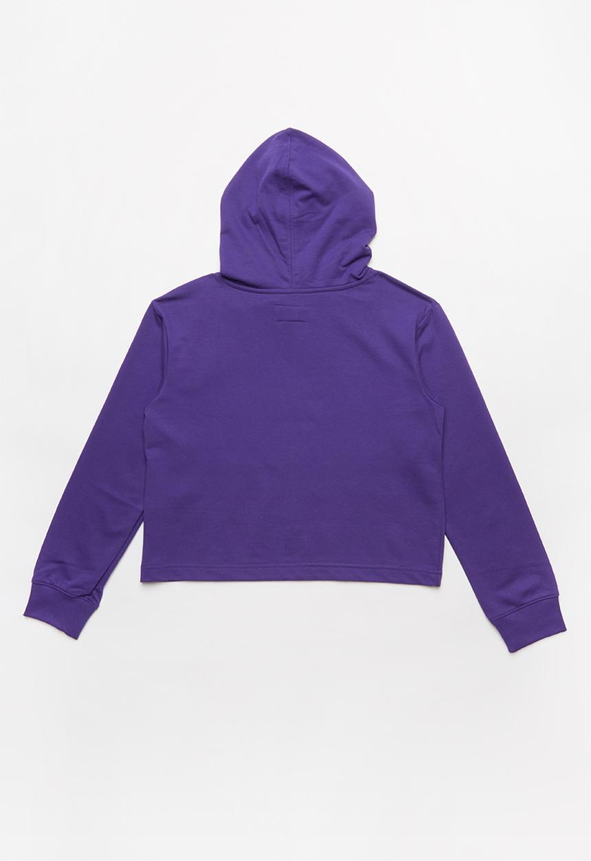 Converse - Converse cropped hoodie - purple
