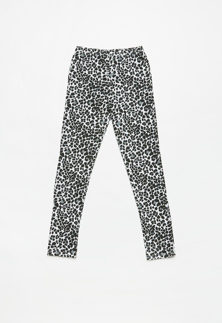 Rebel Republic - Kids 2 pack leggings - black & white