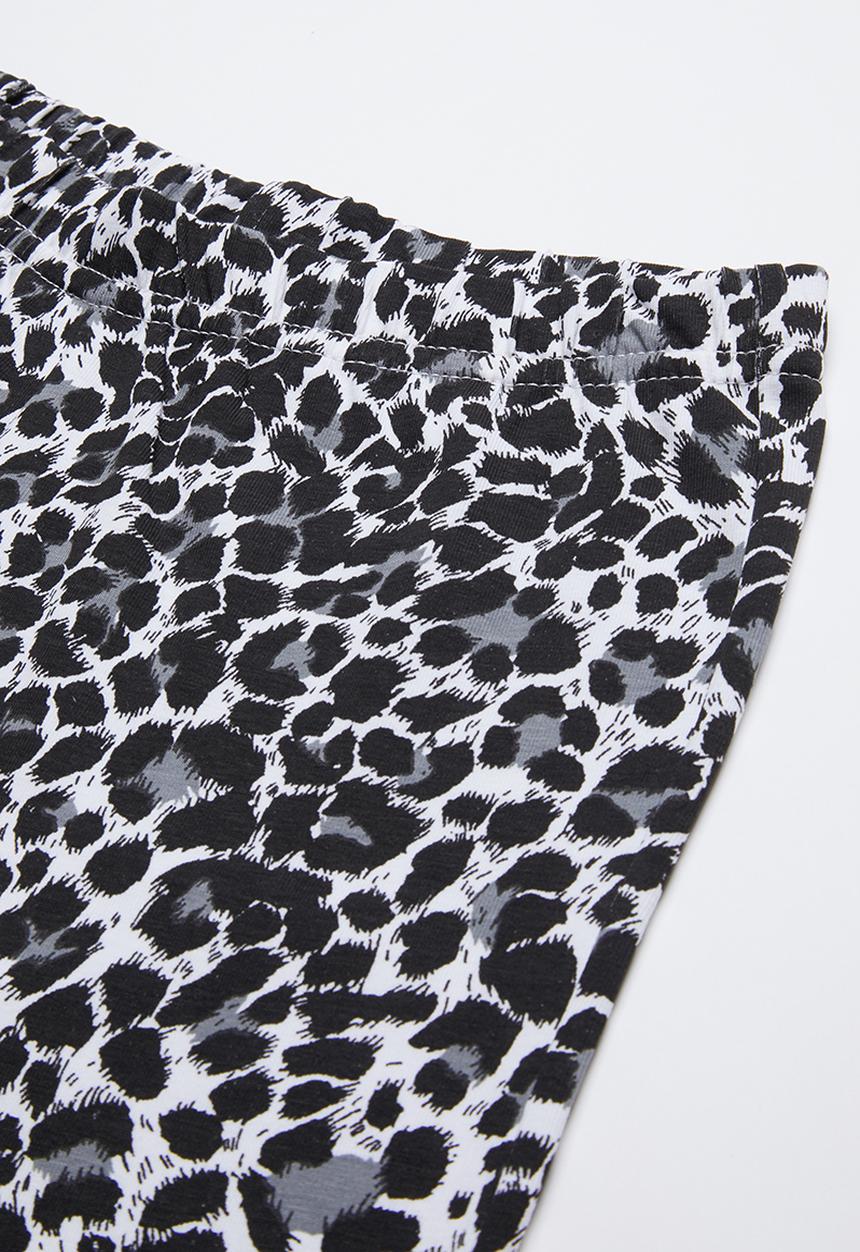 Rebel Republic - Kids 2 pack leggings - black & white