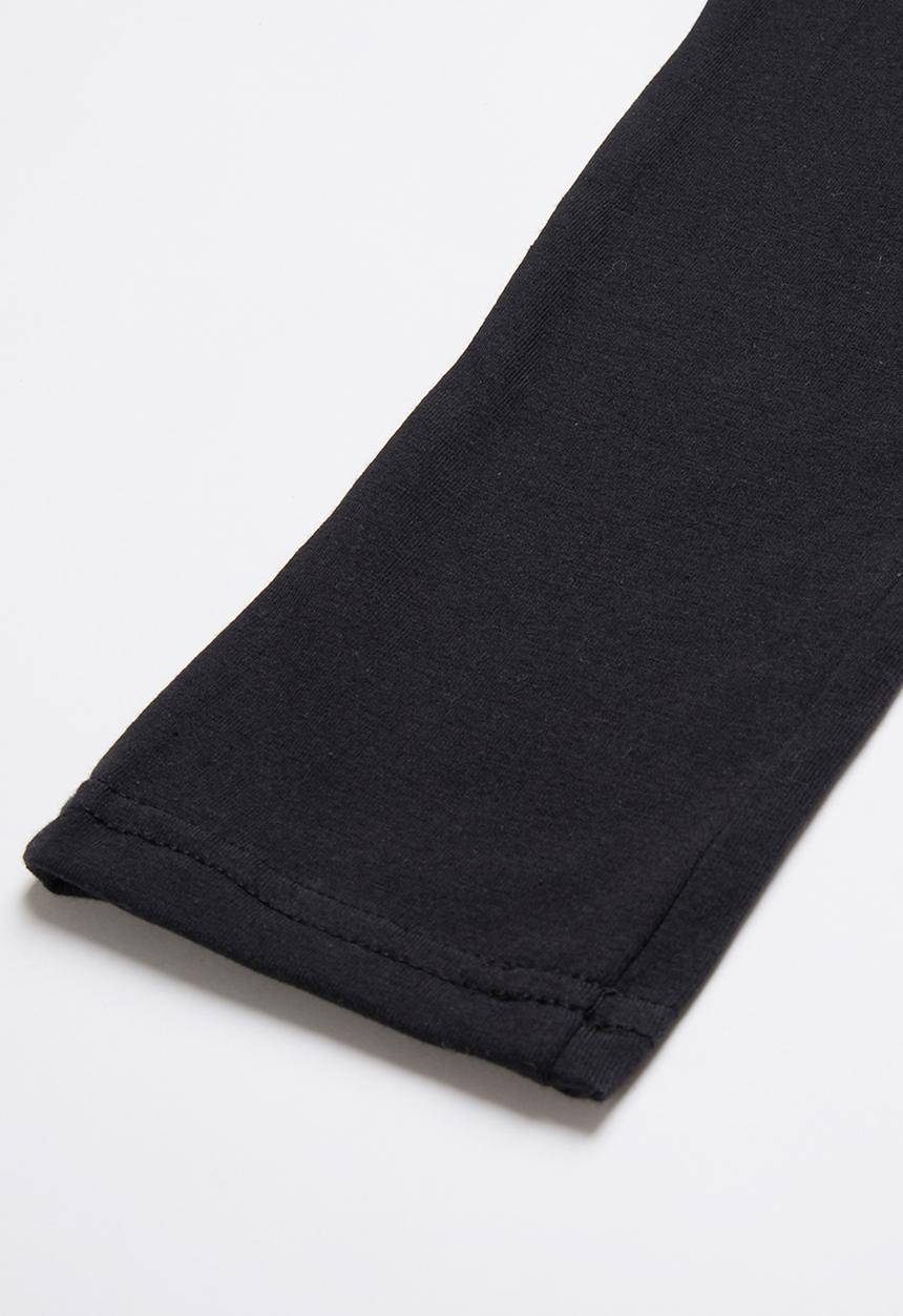 Rebel Republic - Kids 2 pack leggings - black & white